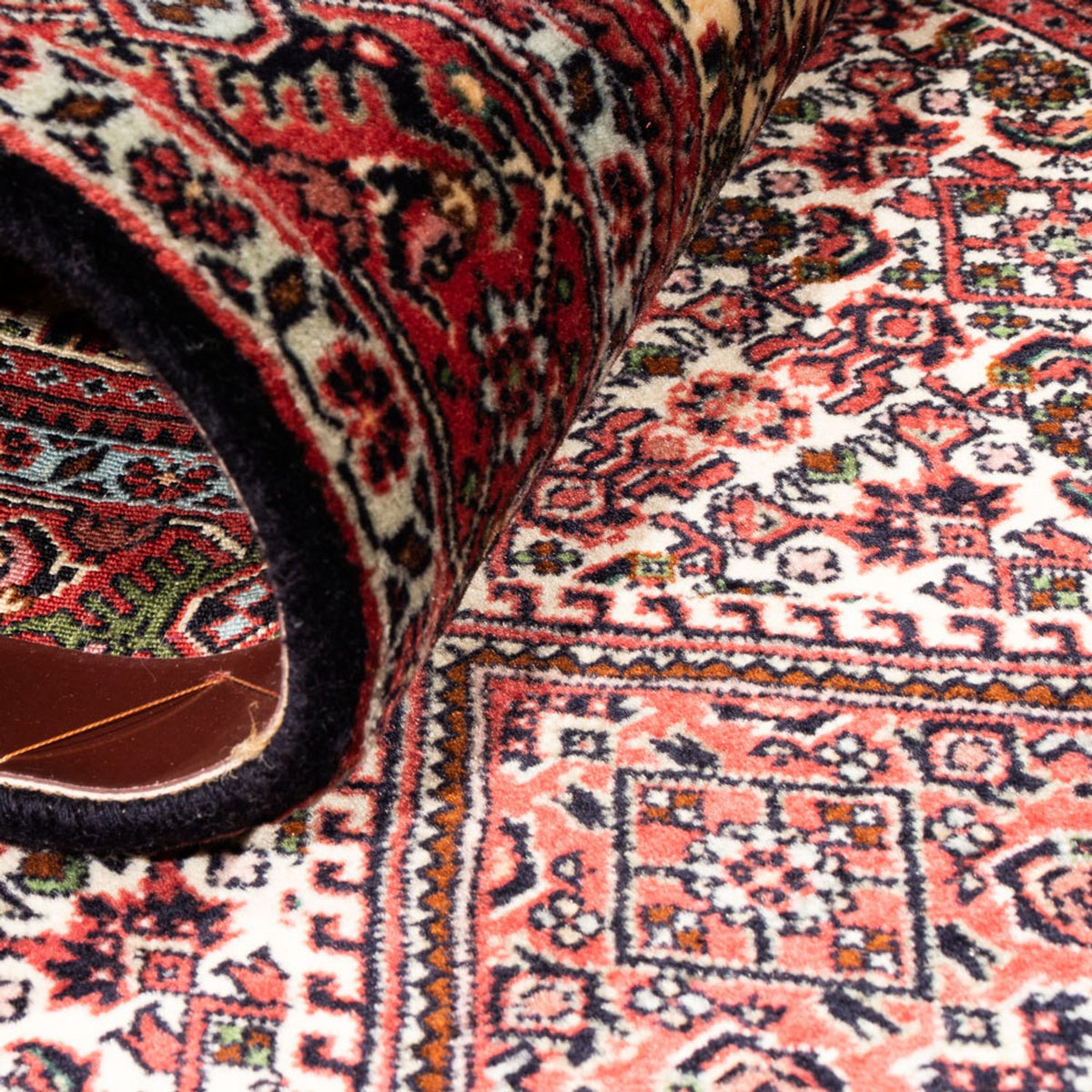 Tappeto corsia Tappeto Persero - Bidjar - 225 x 80 cm - crema