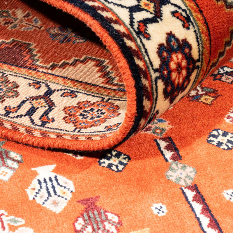Tappeto corsia Tappeto Gabbeh - Kashkuli Persero - 200 x 85 cm - rosso