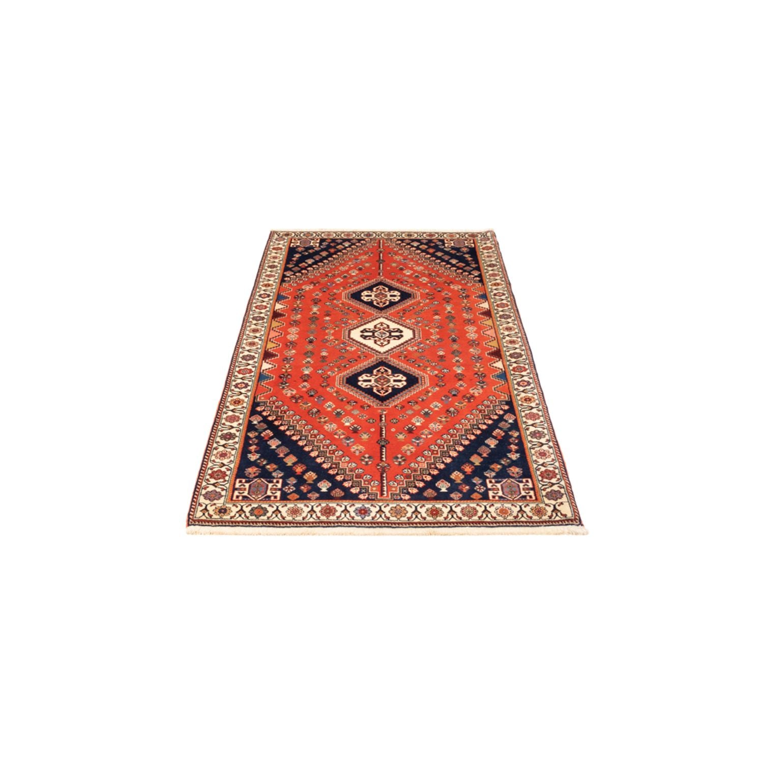 Tappeto corsia Tappeto Gabbeh - Kashkuli Persero - 200 x 85 cm - rosso