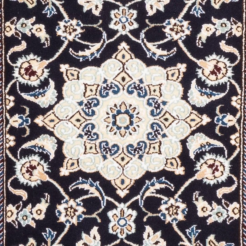 Tappeto corsia Tappeto Persero - Nain - 190 x 68 cm - blu scuro