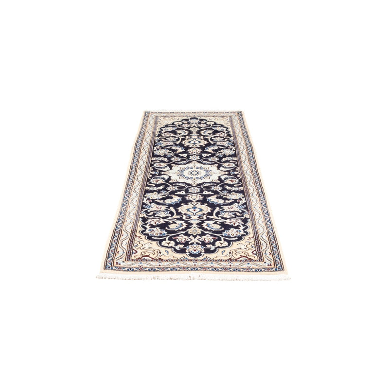 Tappeto corsia Tappeto Persero - Nain - 190 x 68 cm - blu scuro