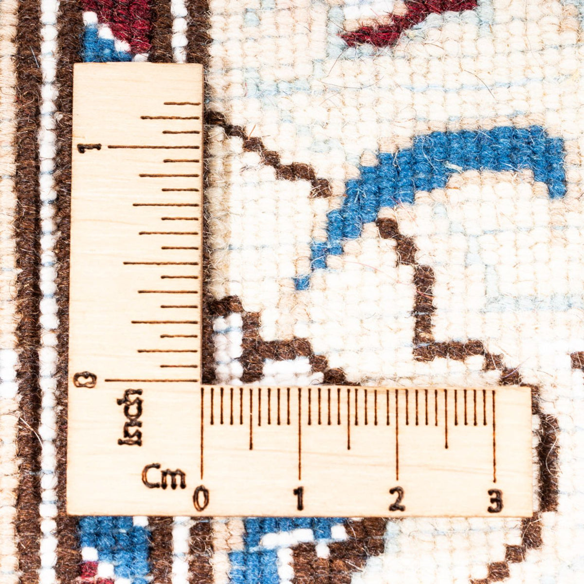 Tappeto corsia Tappeto Persero - Nain - 190 x 68 cm - blu scuro