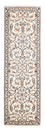 Tappeto corsia Tappeto Persero - Nain - 201 x 61 cm - crema