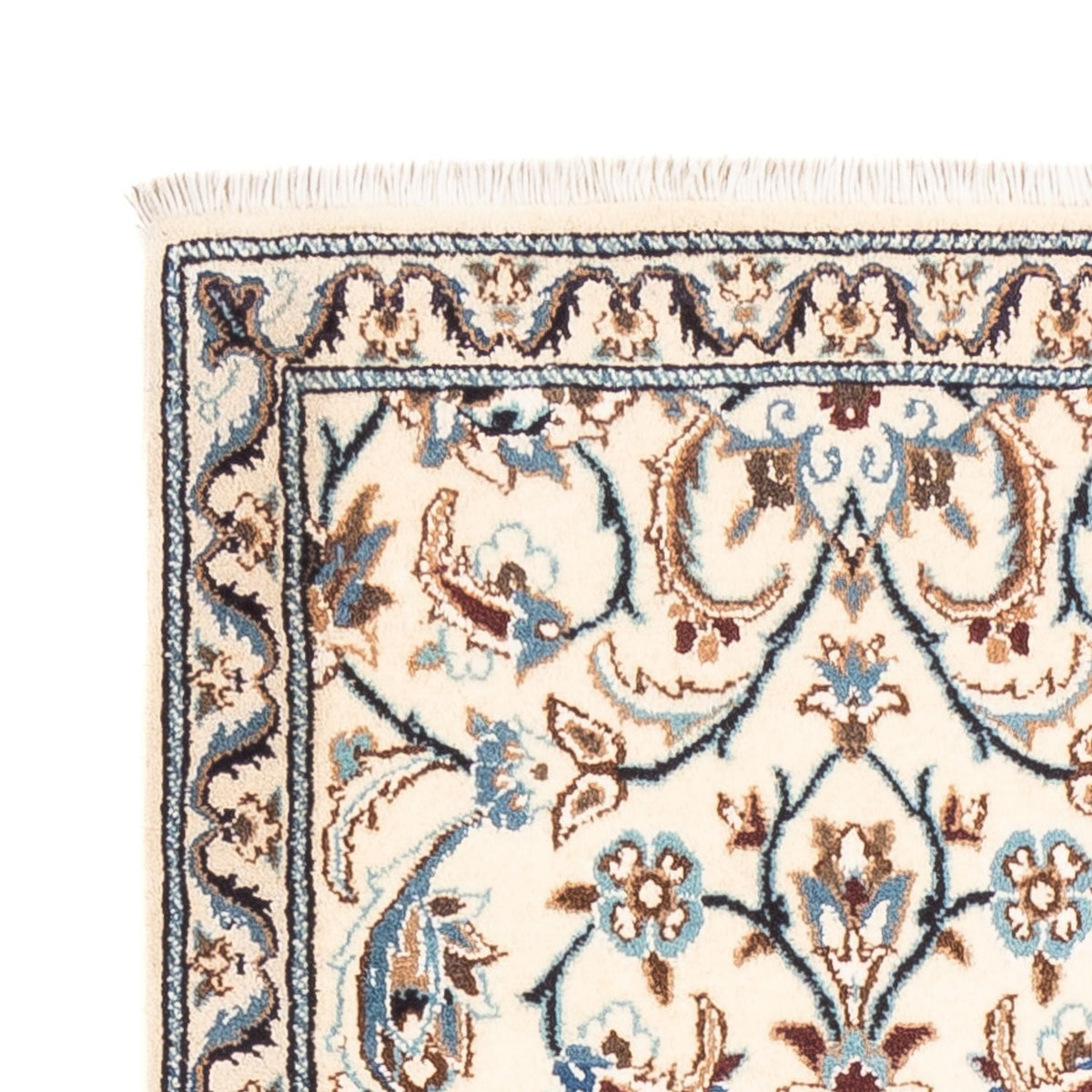 Tappeto corsia Tappeto Persero - Nain - 201 x 61 cm - crema