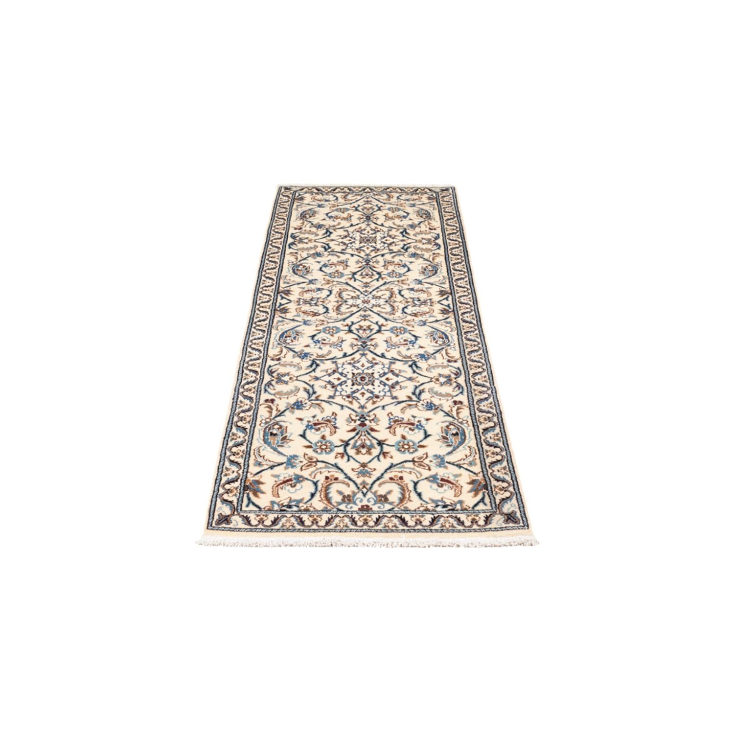 Tappeto corsia Tappeto Persero - Nain - 201 x 61 cm - crema