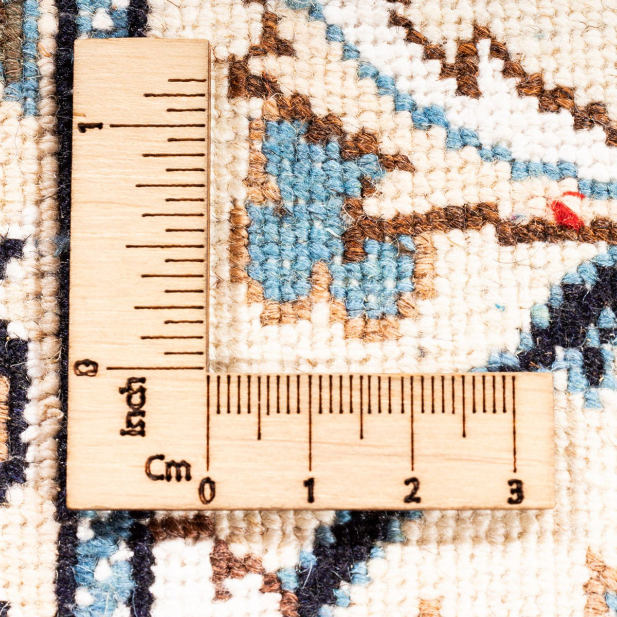 Tappeto corsia Tappeto Persero - Nain - 201 x 61 cm - crema