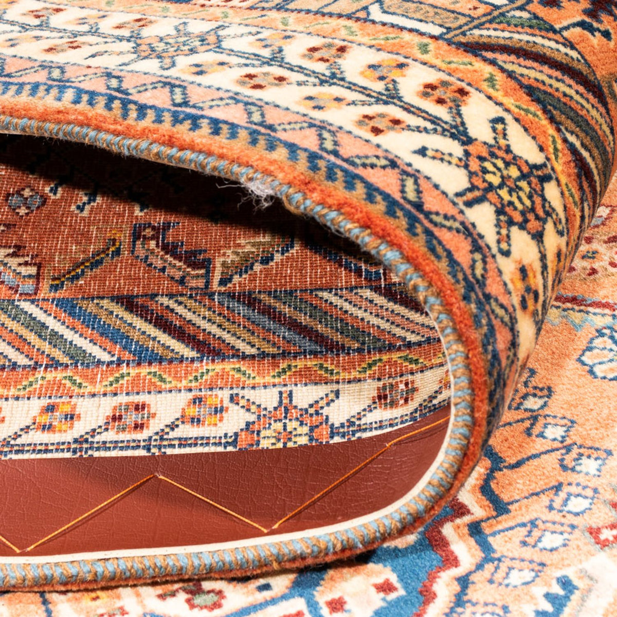 Tappeto corsia Tappeto Gabbeh - Kashkuli Persero - 195 x 84 cm - rosso