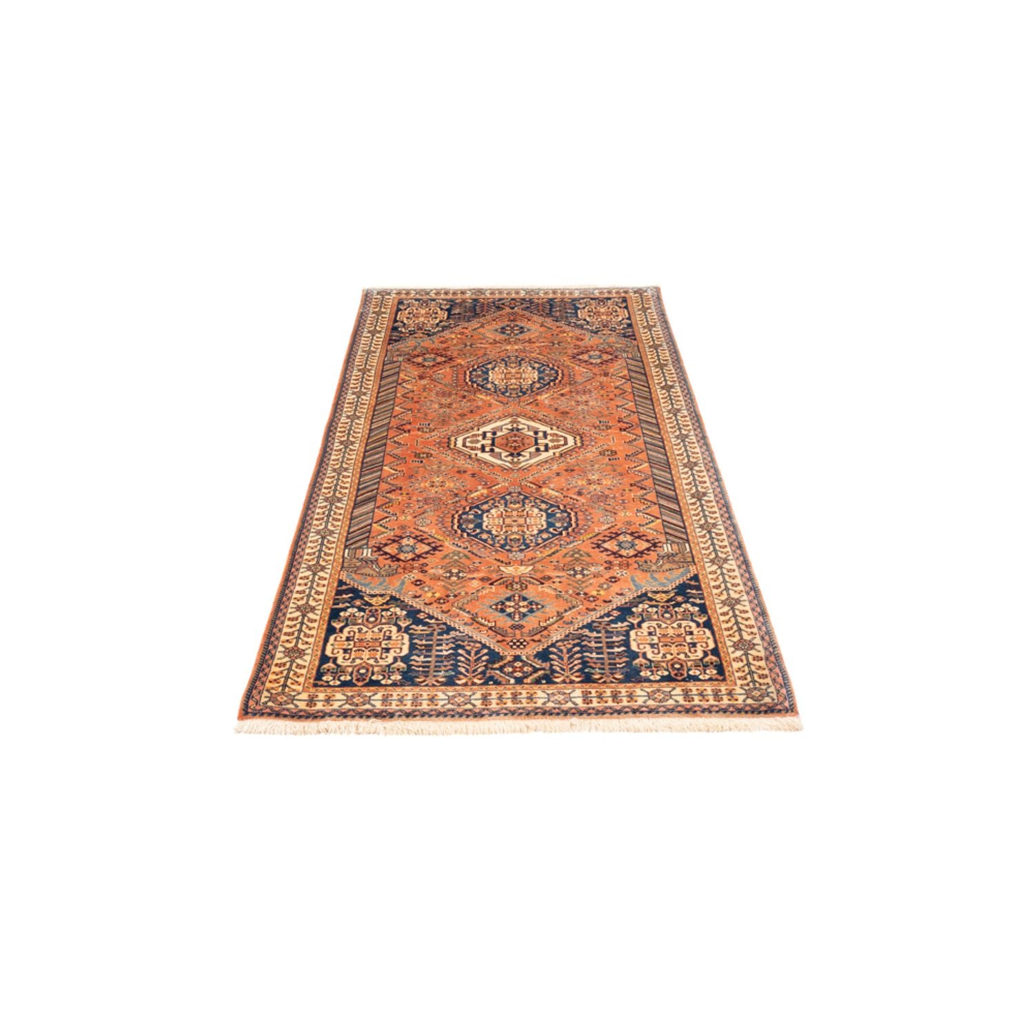 Tappeto corsia Tappeto Gabbeh - Kashkuli Persero - 195 x 84 cm - rosso