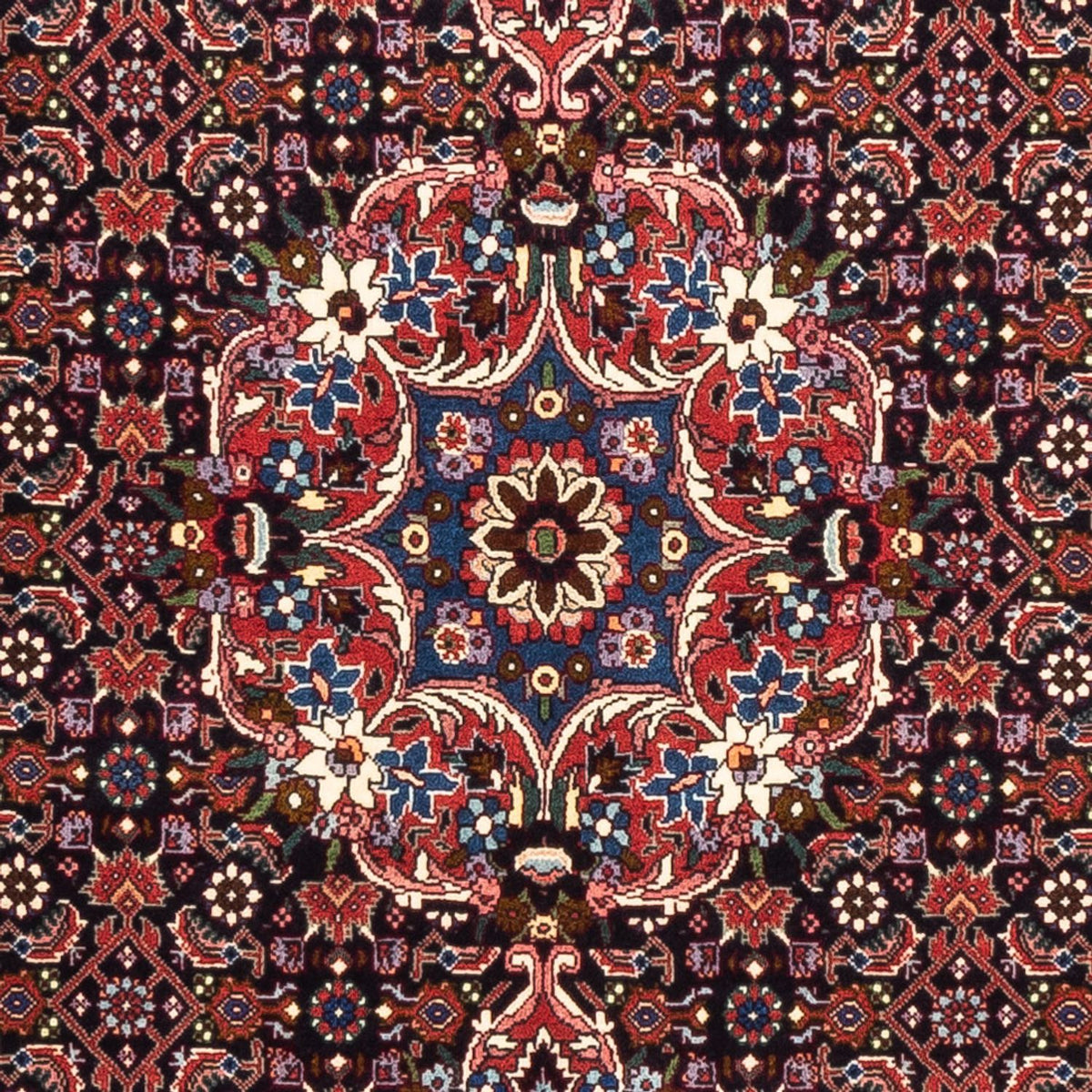 Tappeto corsia Tappeto Persero - Bidjar - 200 x 76 cm - blu scuro