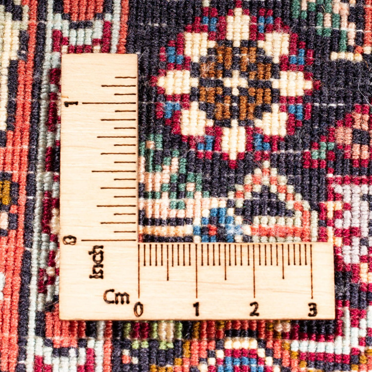 Tappeto corsia Tappeto Persero - Bidjar - 200 x 76 cm - blu scuro