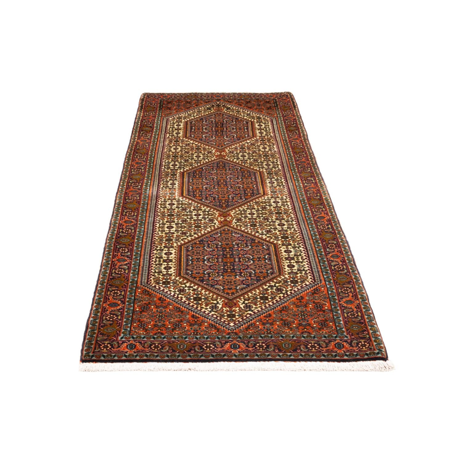 Tappeto corsia Tappeto Persero - Bidjar - 218 x 75 cm - beige