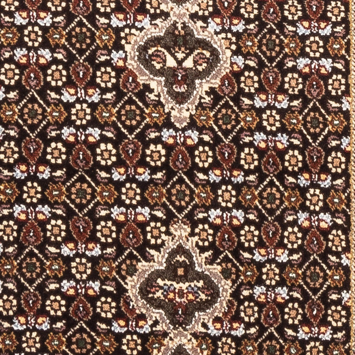 Tappeto corsia Tappeto Persero - Tabriz - Reale - 196 x 75 cm - blu scuro