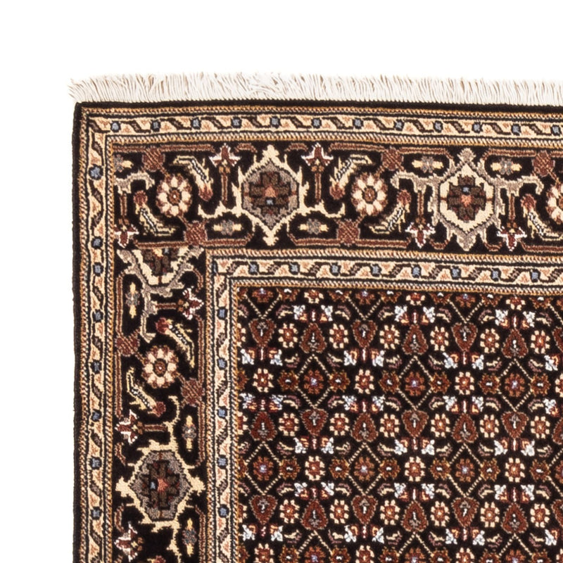 Tappeto corsia Tappeto Persero - Tabriz - Reale - 196 x 80 cm - blu scuro