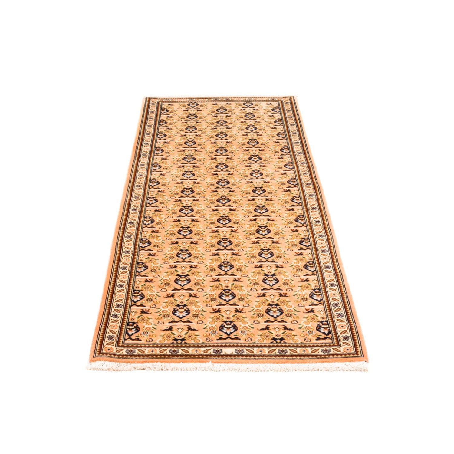 Tappeto corsia Tappeto Persero - Tabriz - 194 x 69 cm - caramello