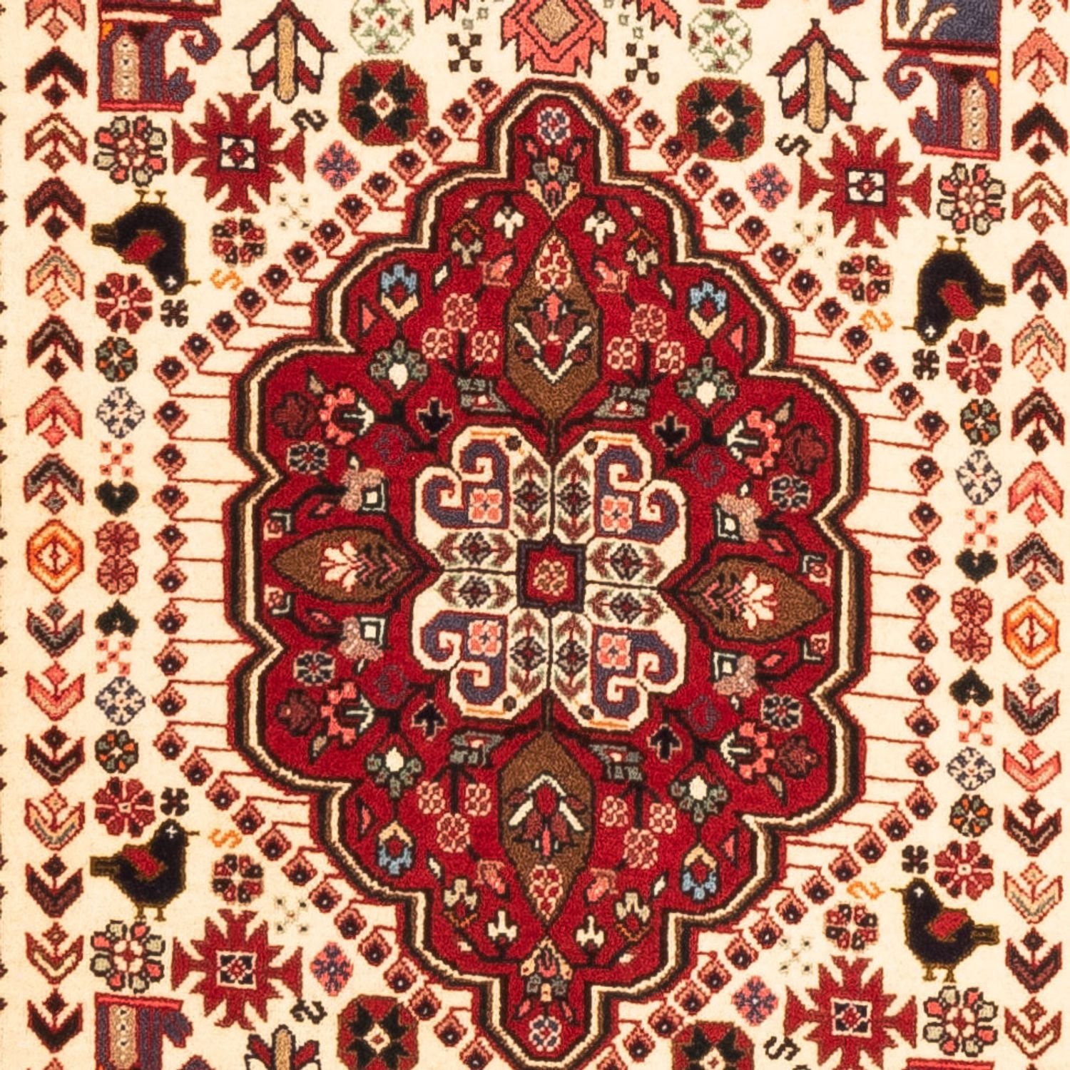 Tappeto corsia Tappeto Persero - Nomade - 200 x 82 cm - crema