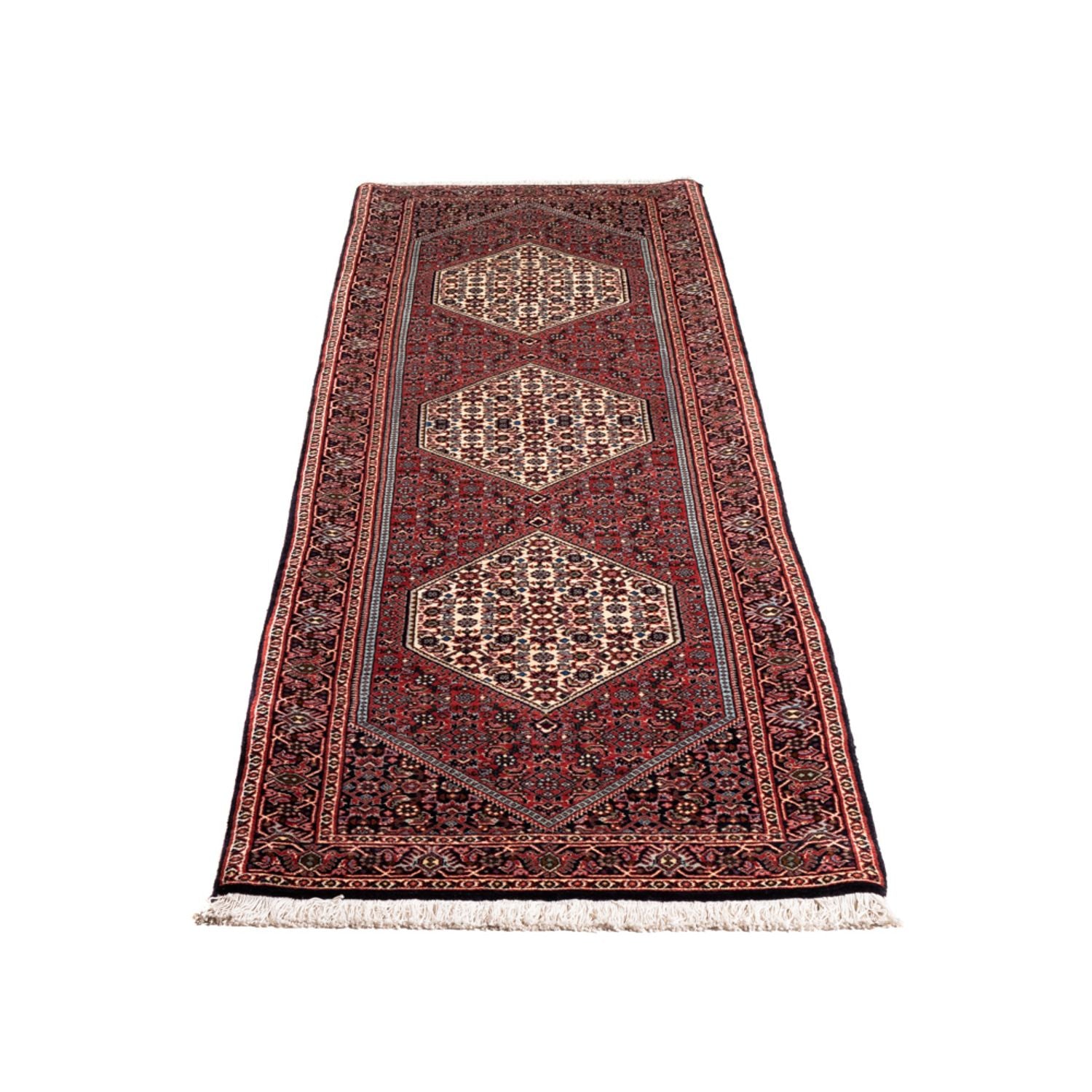 Tappeto corsia Tappeto Persero - Bidjar - 240 x 65 cm - crema