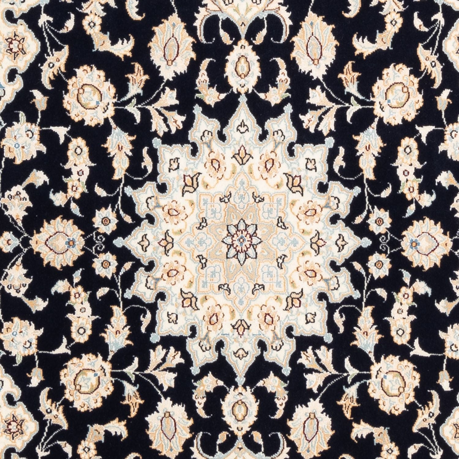 Tappeto Persero - Nain - Premio - 183 x 119 cm - blu scuro