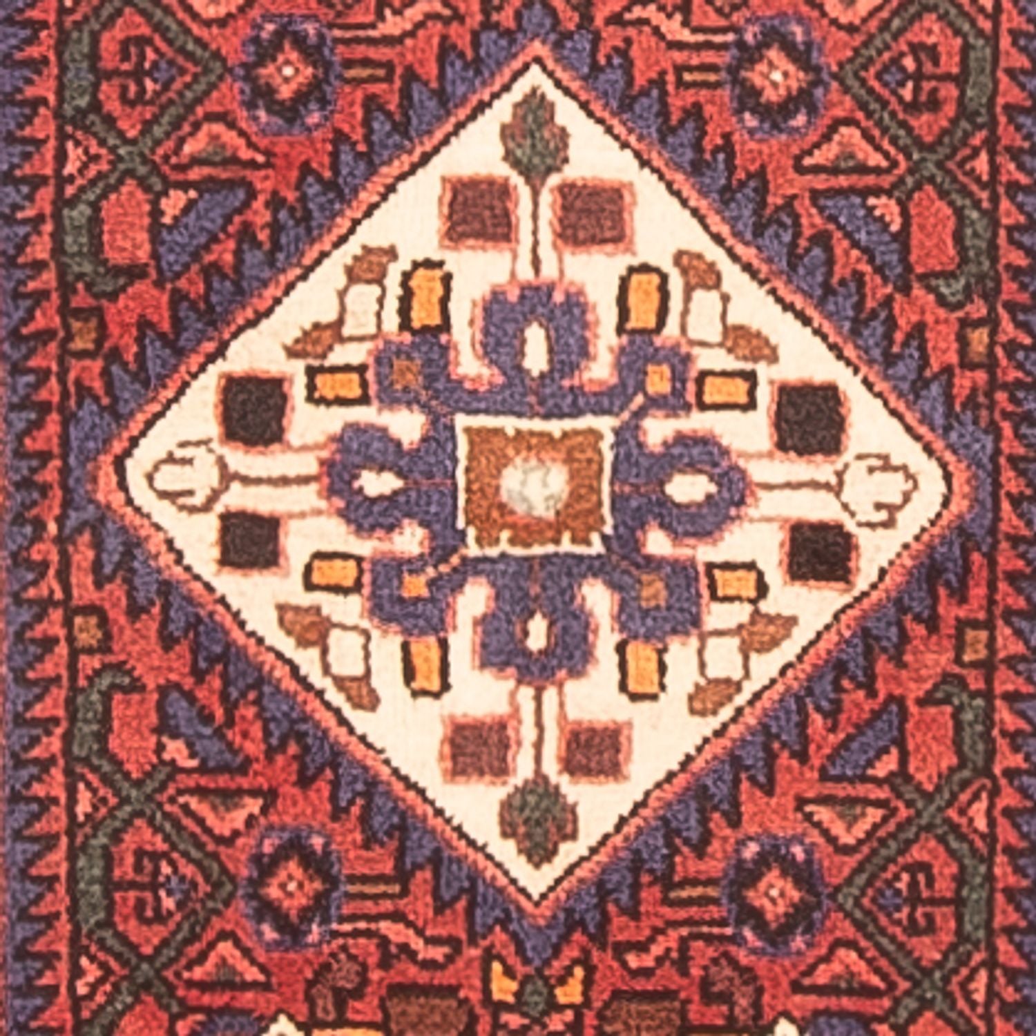 Tappeto corsia Tappeto Persero - Nomade - 382 x 75 cm - rosso