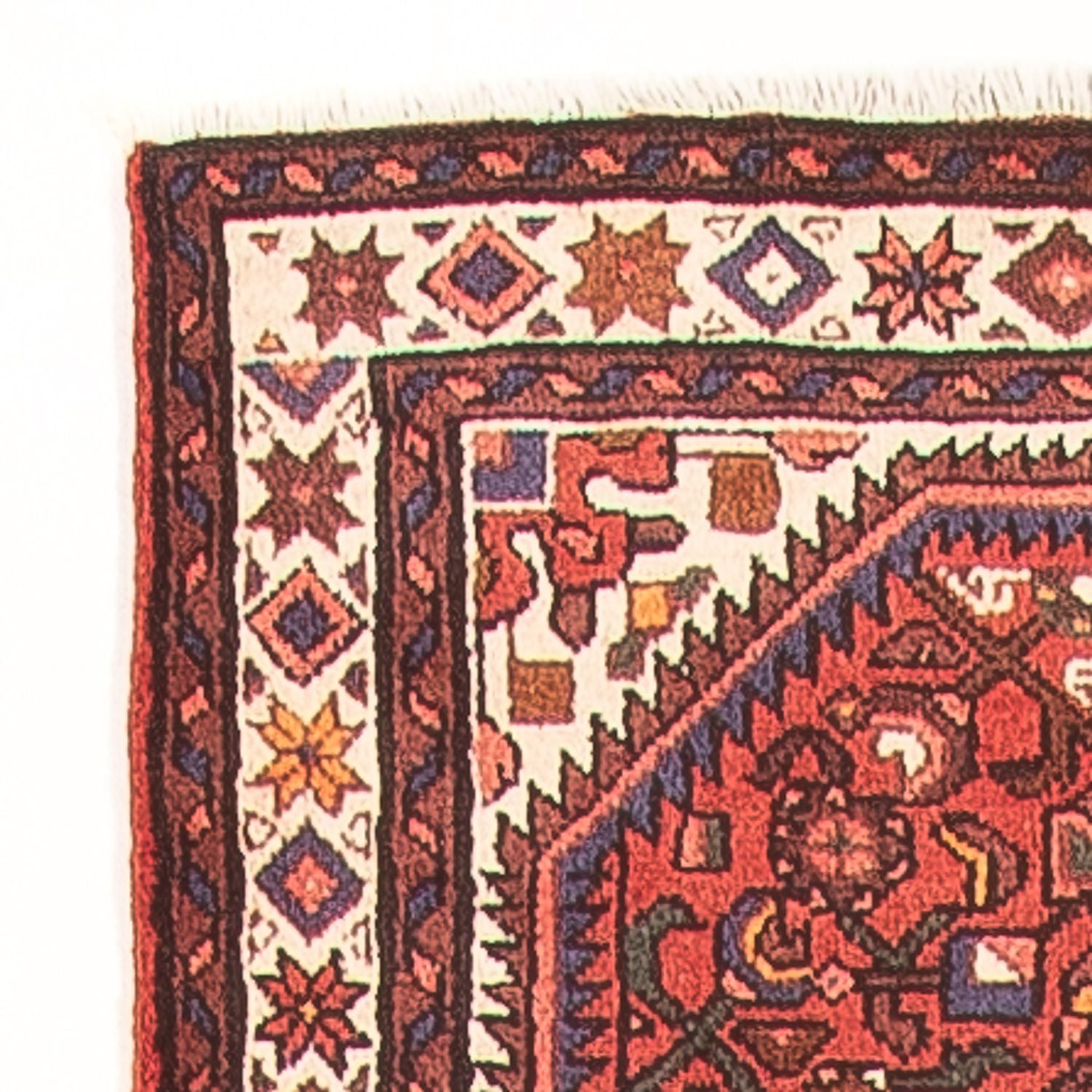 Tappeto corsia Tappeto Persero - Nomade - 382 x 75 cm - rosso
