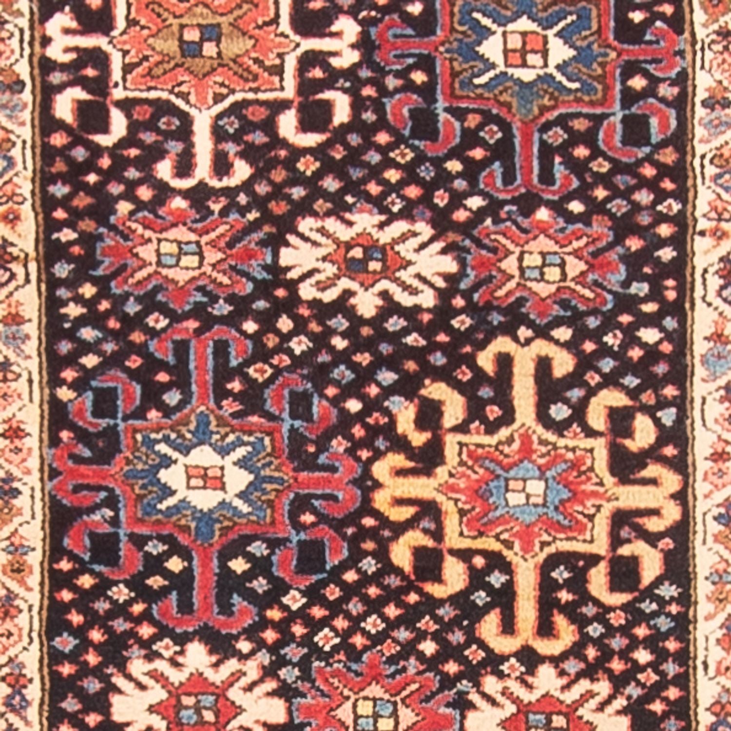 Tappeto corsia Tappeto Persero - Nomade - 382 x 107 cm - blu scuro