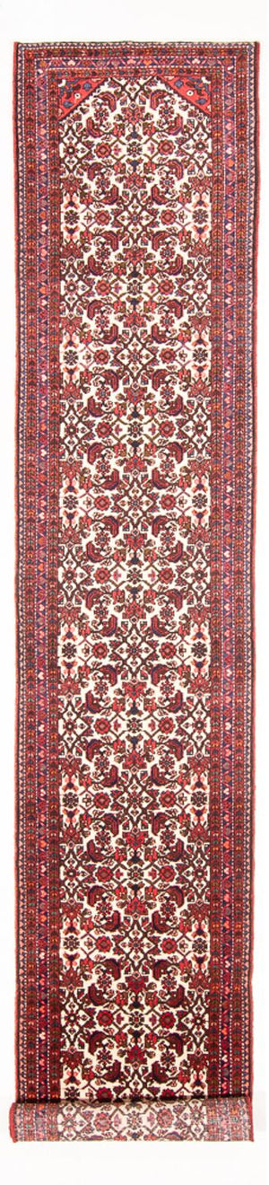 Tappeto corsia Tappeto Kelim - Orientale - 415 x 80 cm - beige