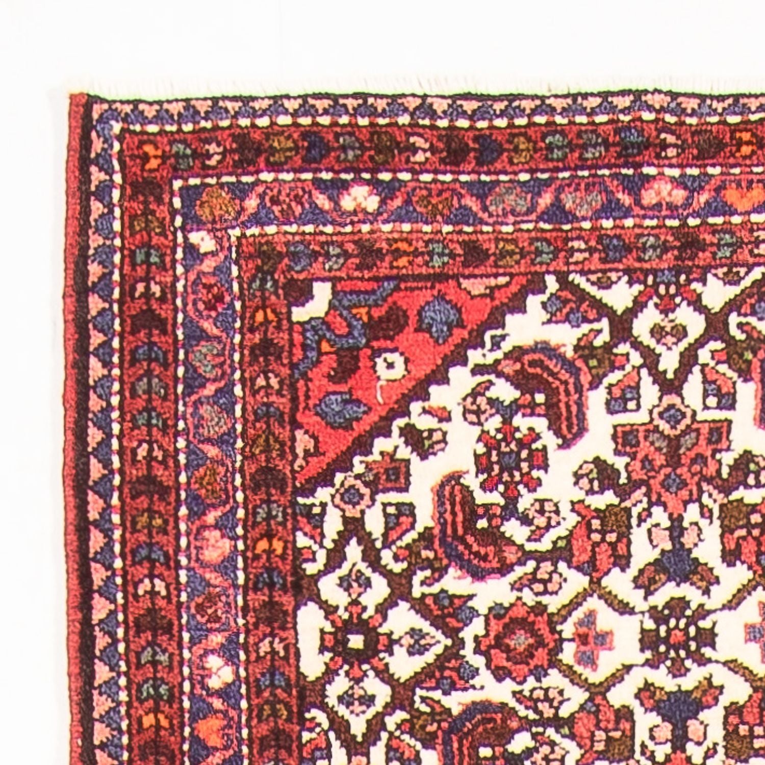 Tappeto corsia Tappeto Kelim - Orientale - 415 x 80 cm - beige