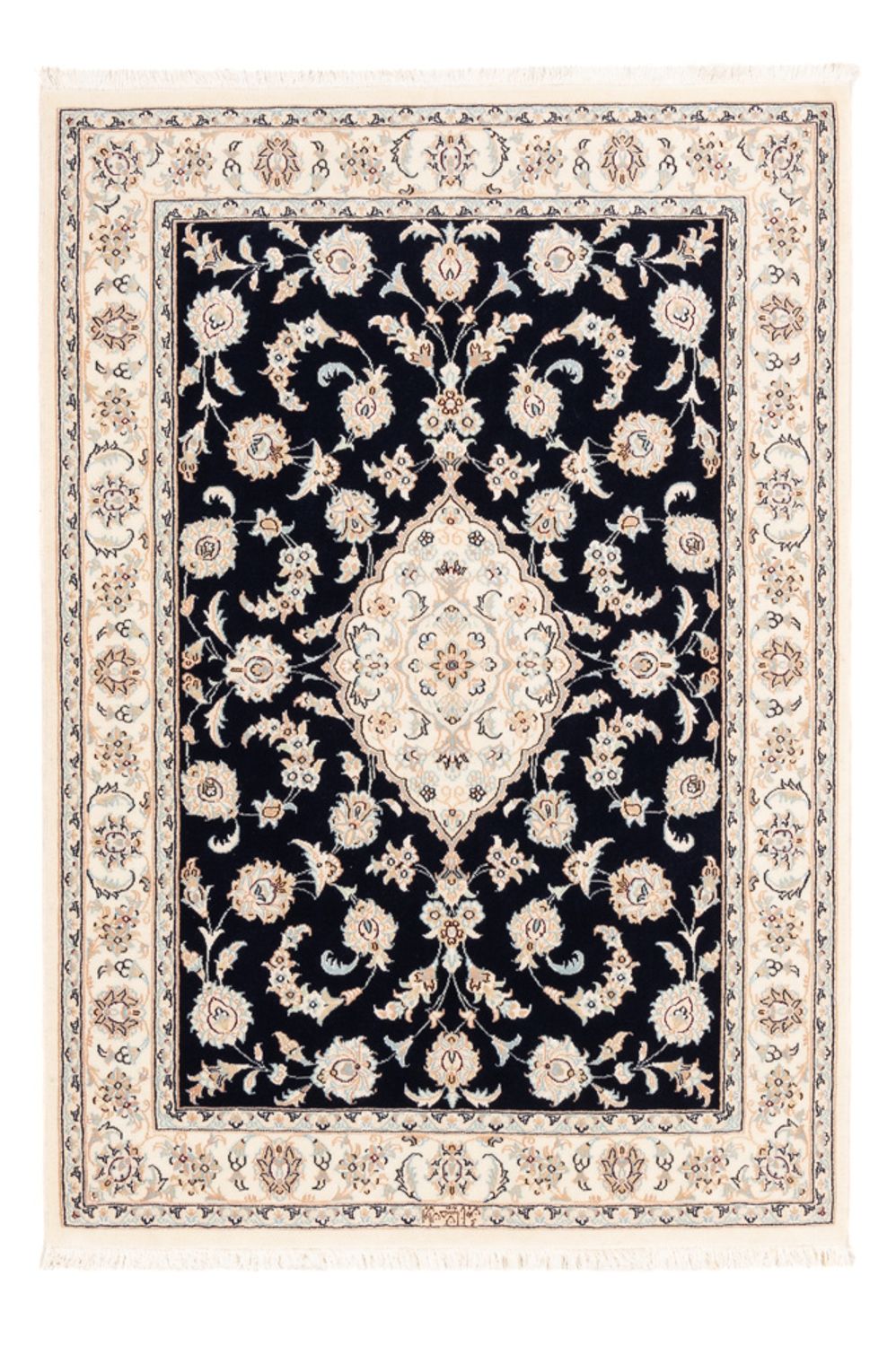 Tappeto Persero - Nain - Premio - 152 x 107 cm - blu scuro