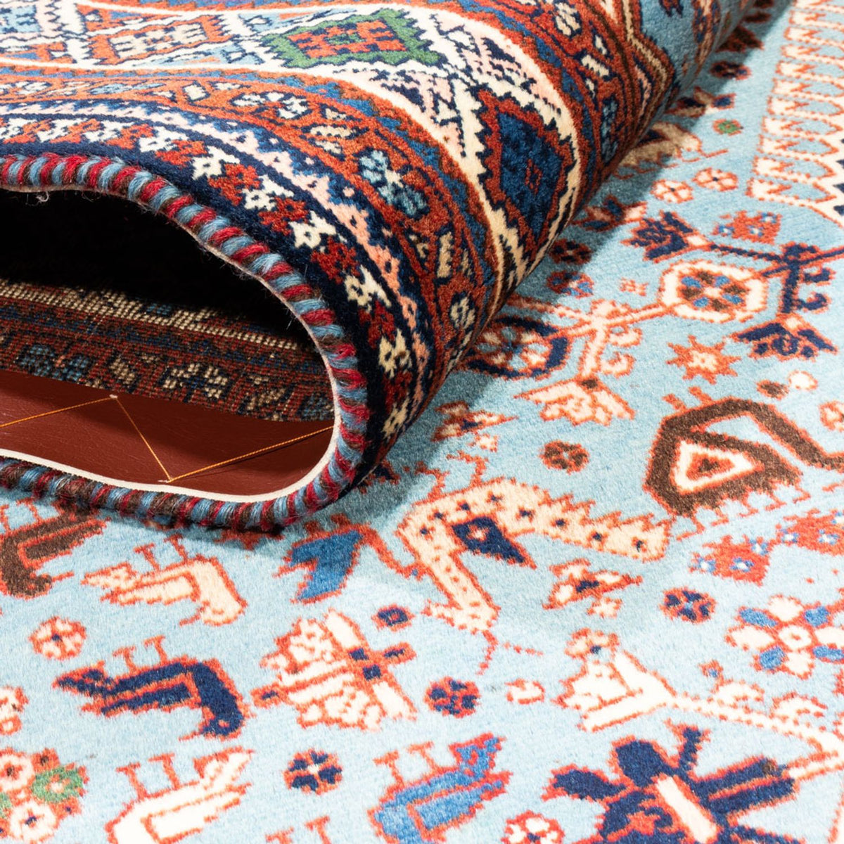 Tappeto Persero - Nomade - 253 x 172 cm - blu chiaro