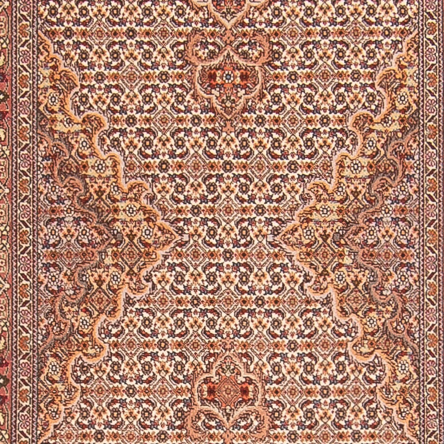 Tappeto corsia Tappeto Persero - Tabriz - Reale - 407 x 78 cm - beige