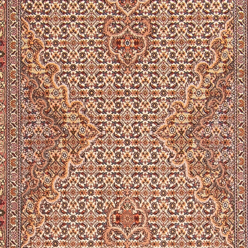 Tappeto corsia Tappeto Persero - Tabriz - Reale - 407 x 78 cm - beige