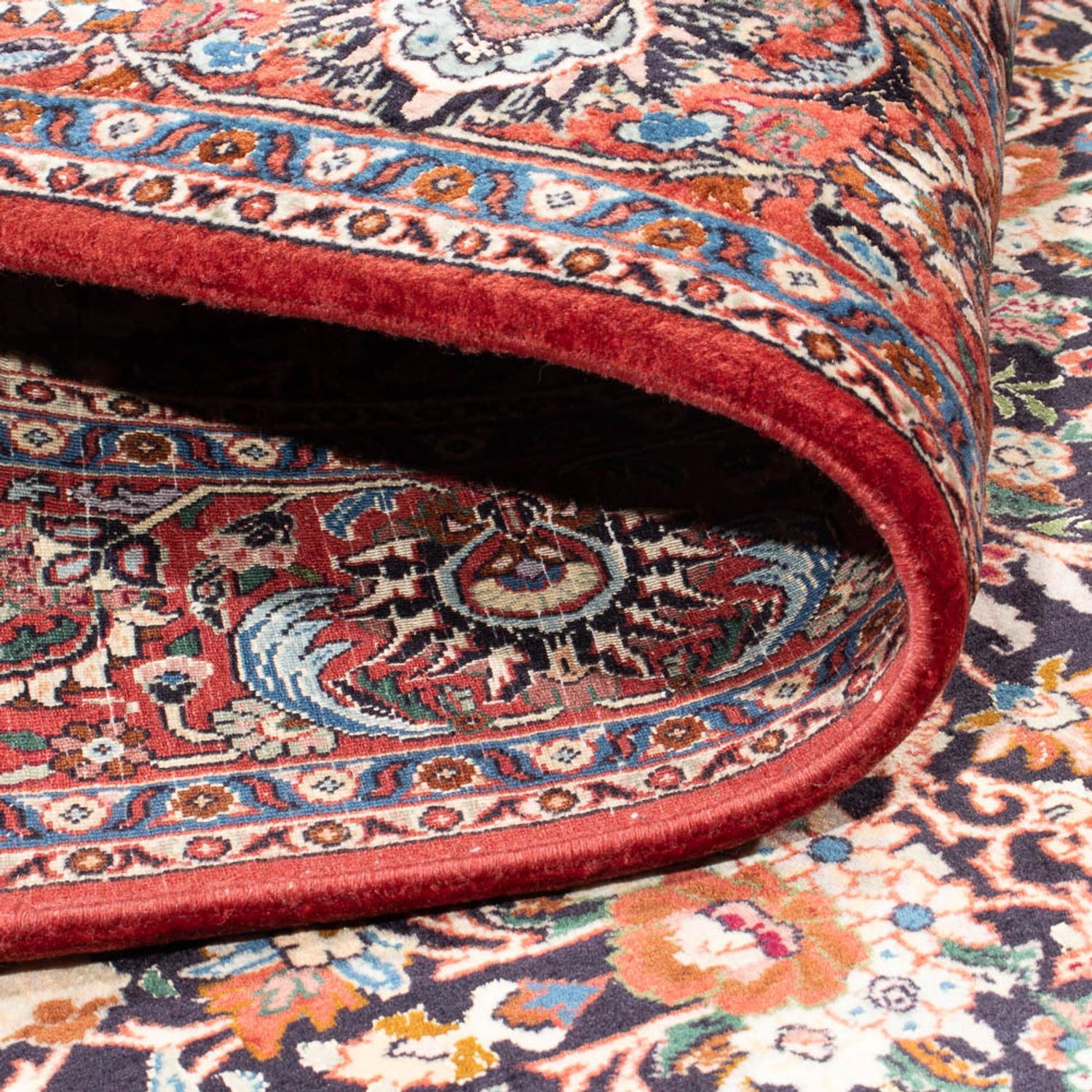 Tappeto Persero - Bidjar - 305 x 200 cm - blu scuro