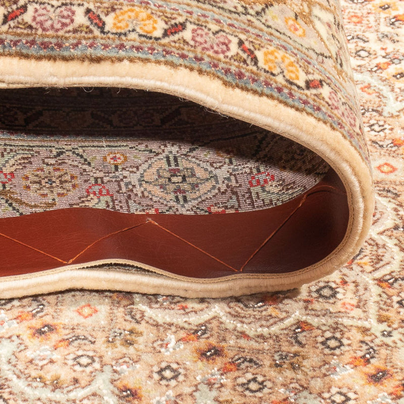 Tappeto corsia Tappeto Persero - Tabriz - Reale - 393 x 80 cm - beige