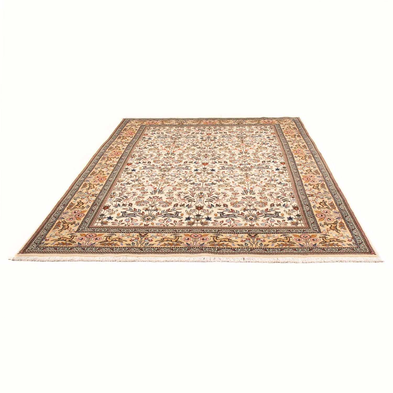 Tappeto Persero - Tabriz - 295 x 203 cm - crema