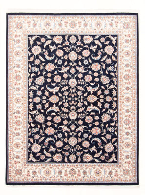 Tappeto Persero - Tabriz - Reale - 203 x 147 cm - blu scuro