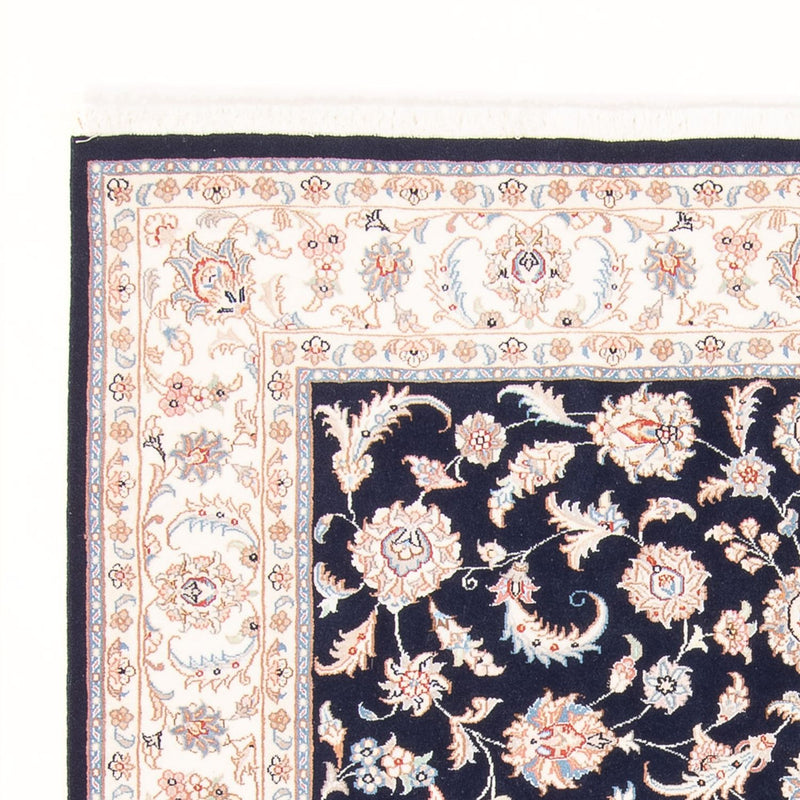 Tappeto Persero - Tabriz - Reale - 203 x 147 cm - blu scuro