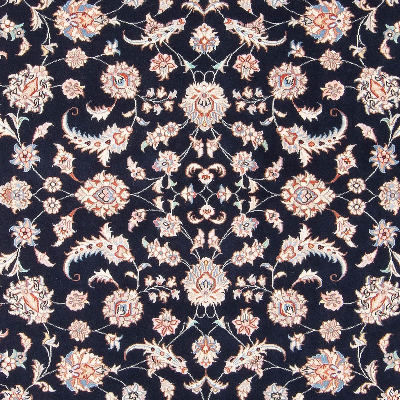 Tappeto Persero - Tabriz - Reale - 200 x 150 cm - blu scuro