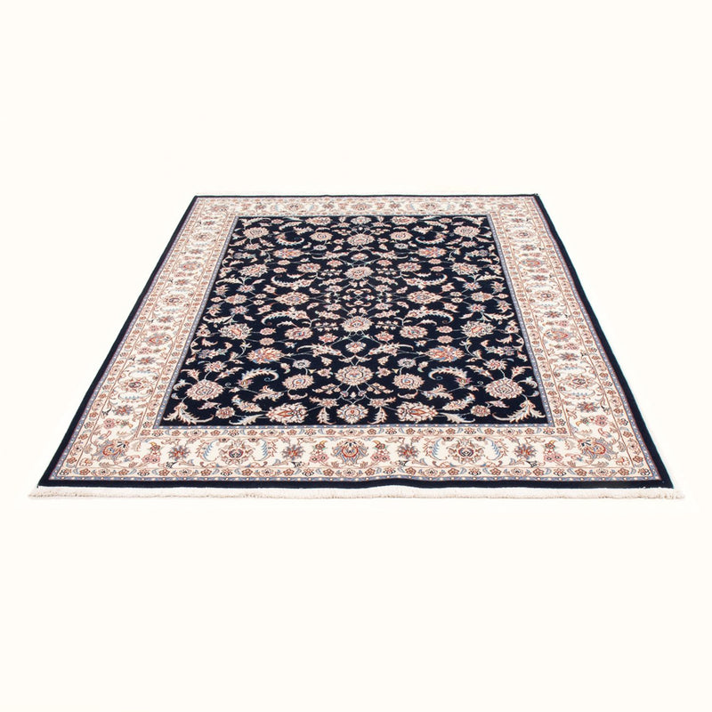 Tappeto Persero - Tabriz - Reale - 200 x 150 cm - blu scuro