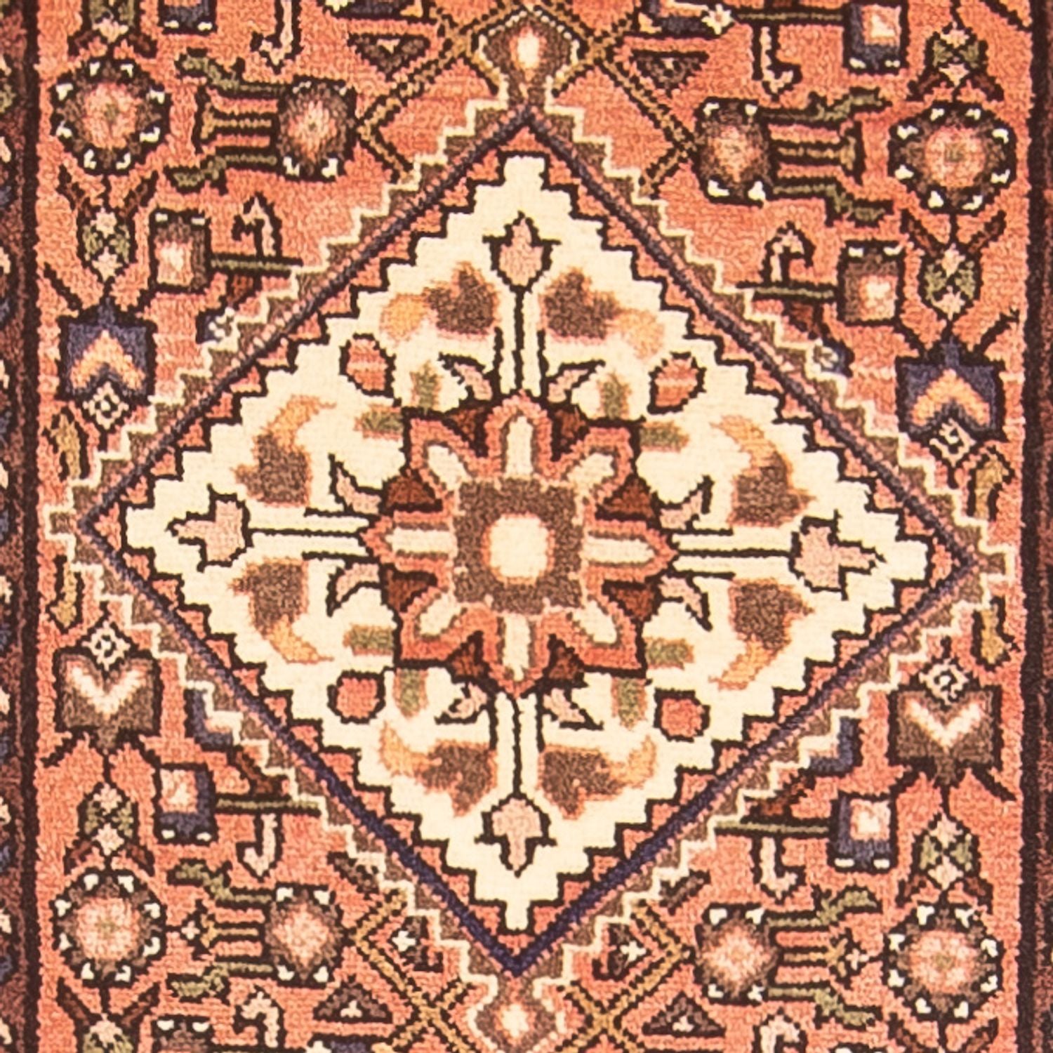 Tappeto corsia Tappeto Persero - Nomade - 400 x 78 cm - rosso