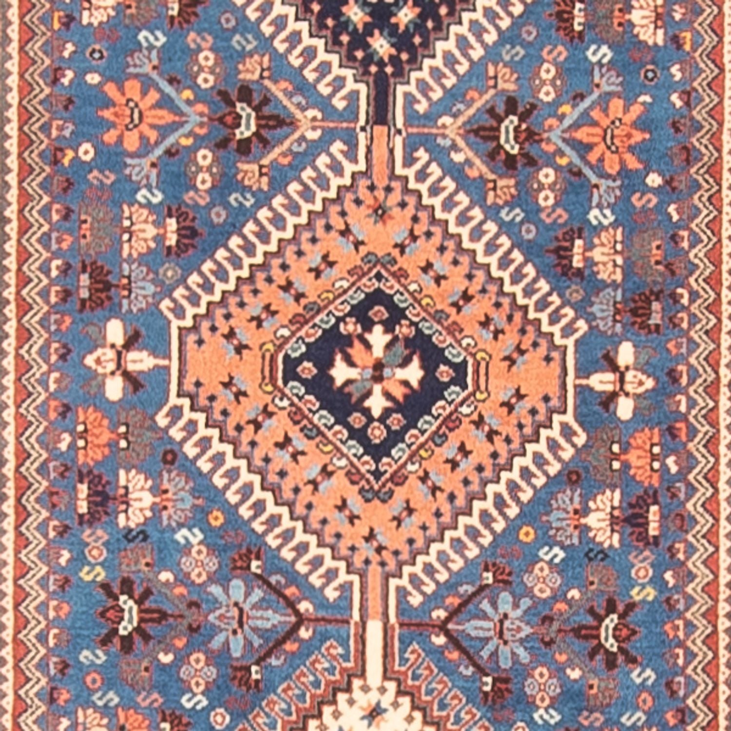 Tappeto corsia Tappeto Persero - Nomade - 392 x 82 cm - blu