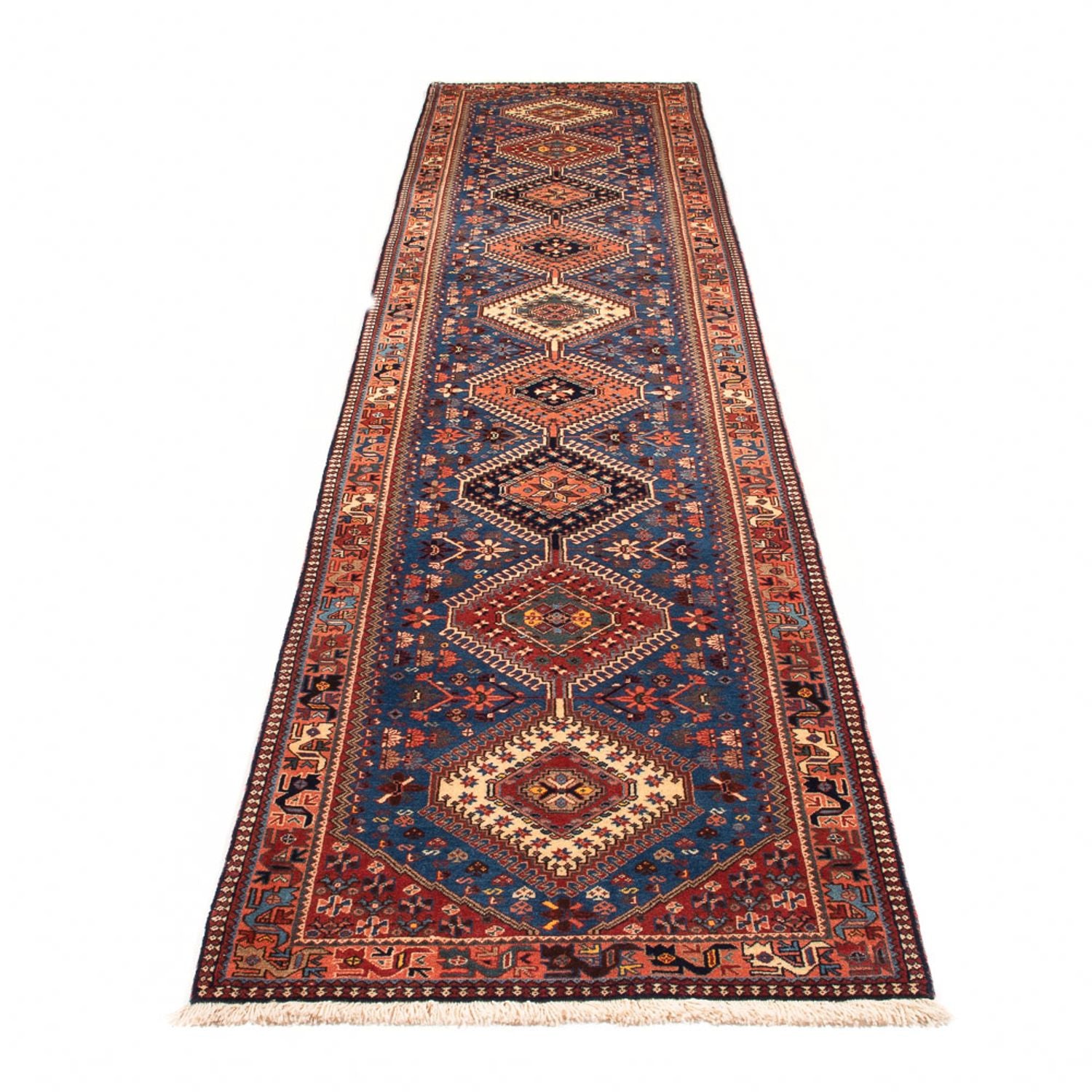 Tappeto corsia Tappeto Persero - Nomade - 392 x 82 cm - blu