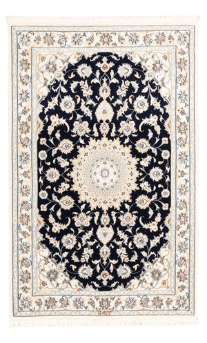Tappeto Persero - Nain - Premio - 154 x 104 cm - blu scuro