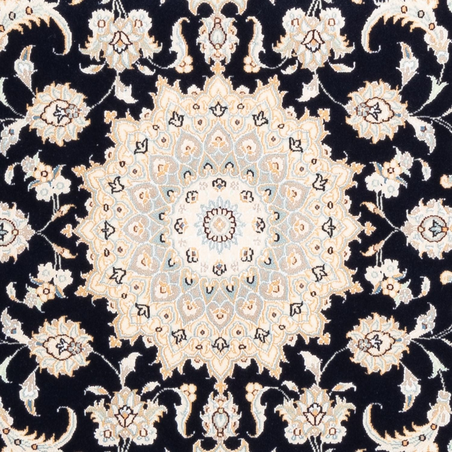 Tappeto Persero - Nain - Premio - 154 x 104 cm - blu scuro