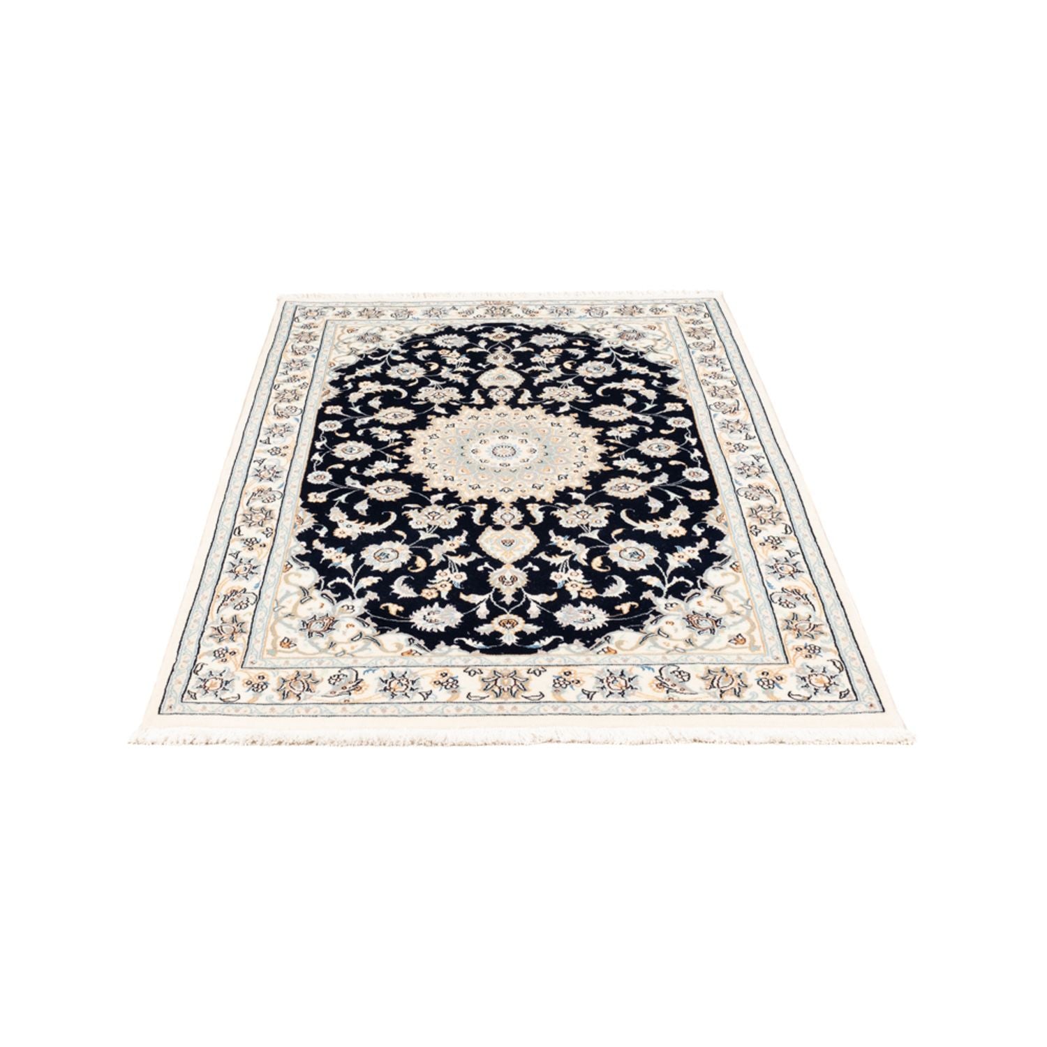 Tappeto Persero - Nain - Premio - 154 x 104 cm - blu scuro