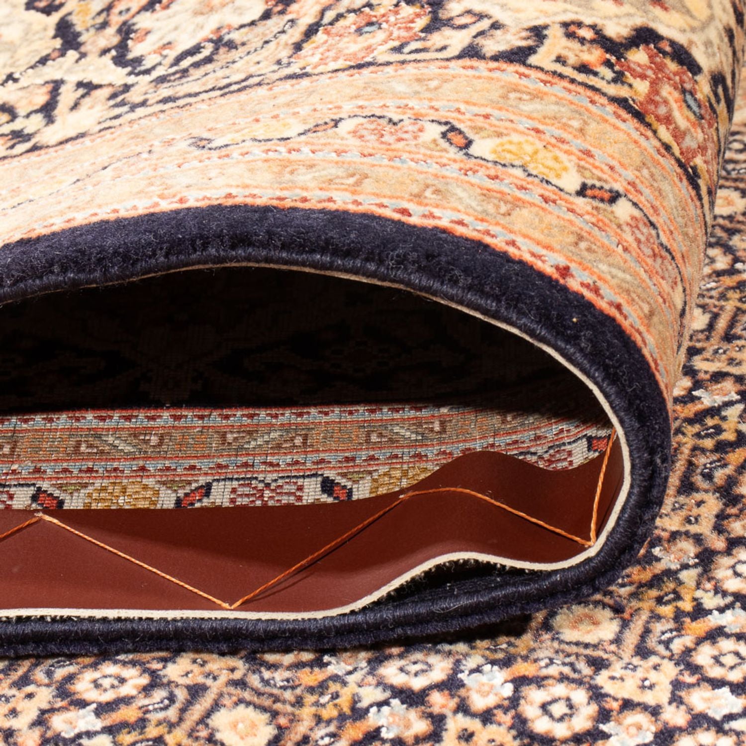 Tappeto Persero - Tabriz - Reale - 300 x 202 cm - blu scuro