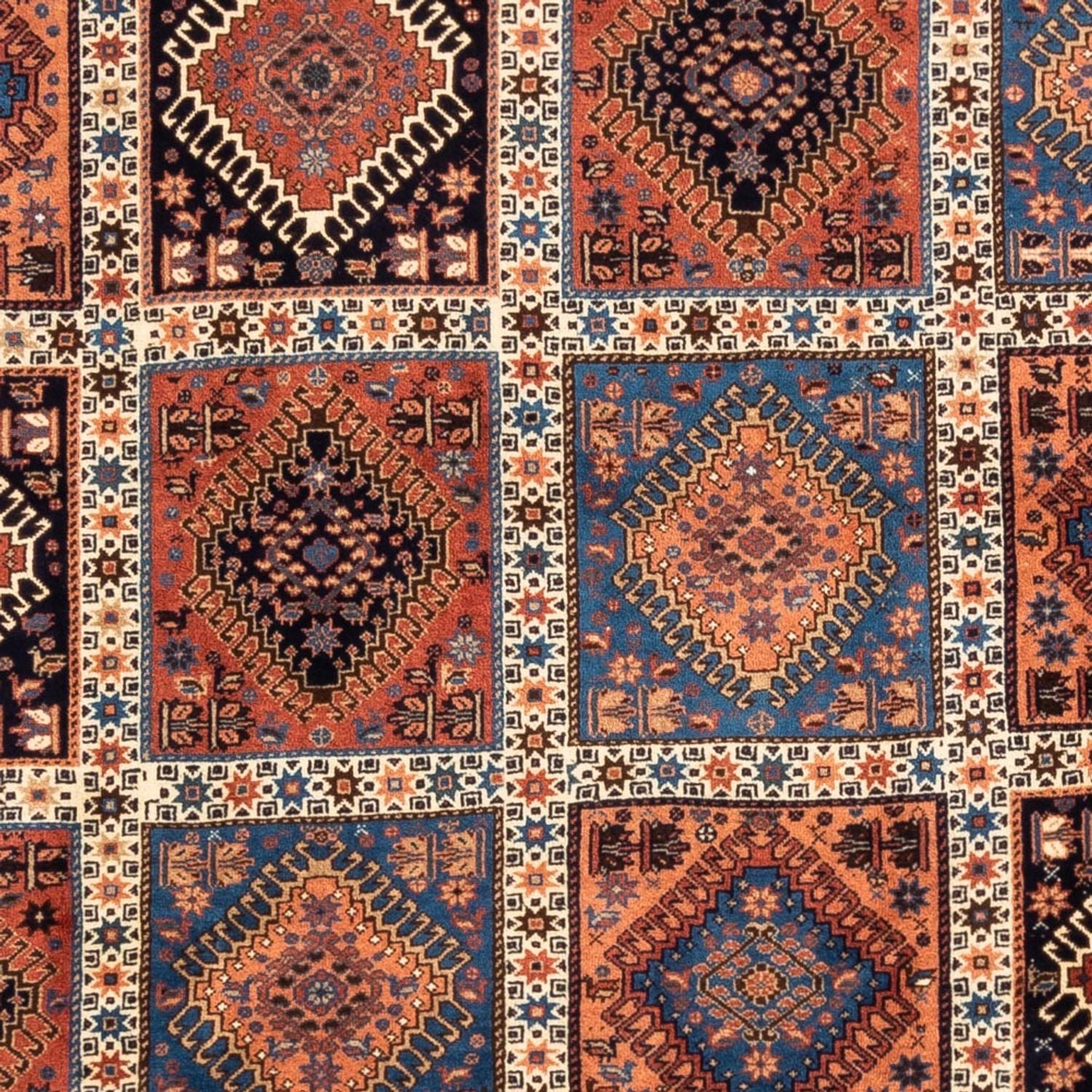 Tappeto Persero - Nomade - 238 x 200 cm - rosso scuro