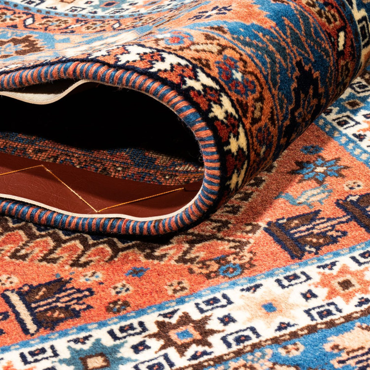 Tappeto Persero - Nomade - 238 x 200 cm - rosso scuro