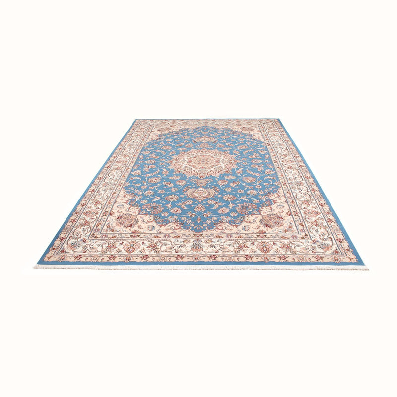 Tappeto Persero - Tabriz - Reale - 298 x 197 cm - blu chiaro