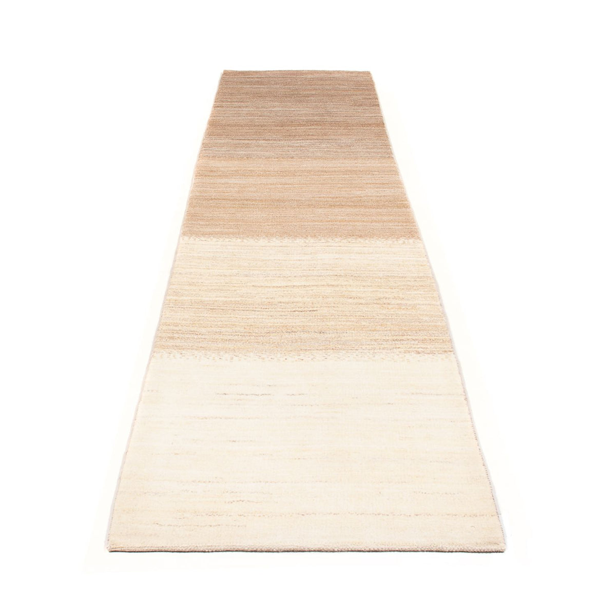 Tappeto corsia Tappeto Gabbeh - Persero - 345 x 87 cm - naturale