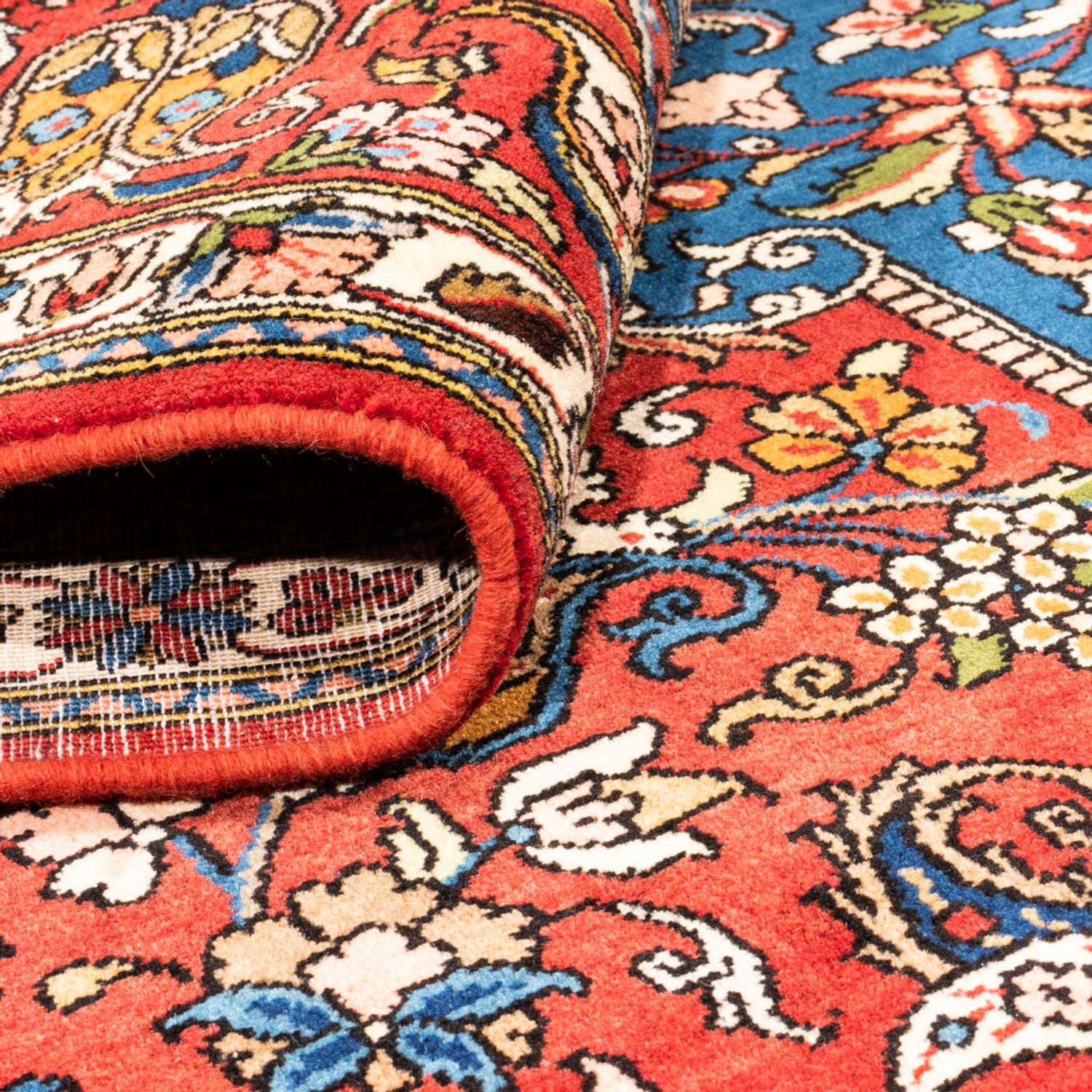 Tappeto Persero - Bidjar - 296 x 204 cm - blu scuro