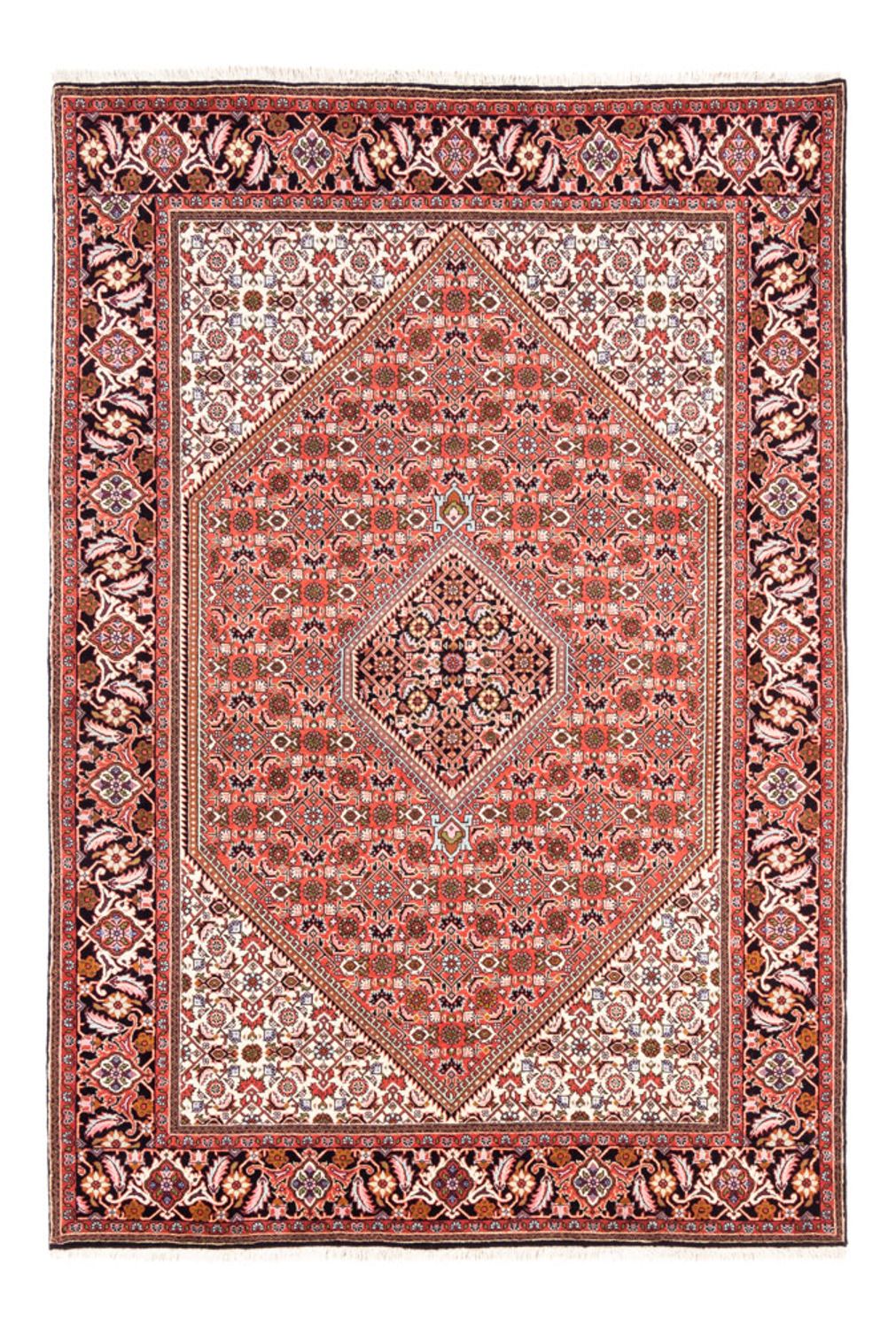Tappeto Persero - Bidjar - 235 x 168 cm - rosso